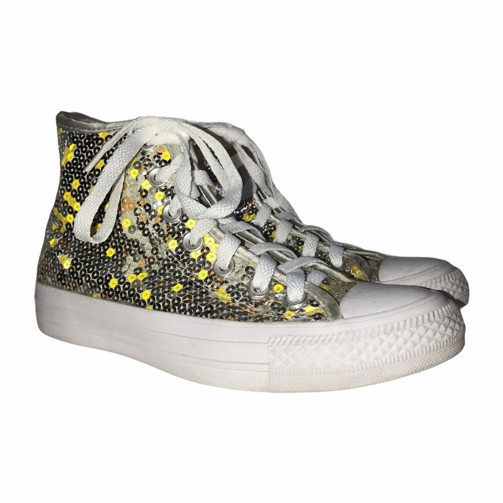 Converse All Star Chuck Taylor Sequin Sneakers 5